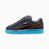 Zapatillas para niños Suede XL Artificial Friends, Galactic Gray-Bright Aqua, small-PER