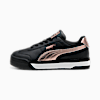 Zapatillas Roma Feminine Metallic para mujer, PUMA Black-Rose Gold, small-PER