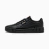 Zapatillas Carina 3.0 Lux para mujer, PUMA Black-PUMA Gold, small-PER