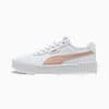 Zapatillas Carina 3.0 Lux para mujer, PUMA White-Rose Quartz-PUMA Gold, small-PER