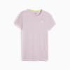 Polo de running jaspeado Run Favorite para mujer, Grape Mist Heather, small-PER