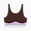 Bra deportivo PUMA x lemlem para mujer, Dark Chocolate, small-PER
