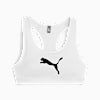 Bra deportivo de training 4KEEPS para mujer, PUMA White-Big Black Cat, small-PER