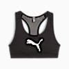 Bra deportivo de training 4KEEPS para mujer, PUMA Black-Big White Cat, small-PER