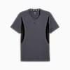 Polo CLOUDSPUN Soft para hombre, Galactic Gray-PUMA Black, small-PER