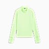Polo de cuello con cierre PUMA SQUAD para mujer, Fizzy Apple, small-PER