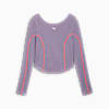 Polo manga larga CLOUDSPUN para mujer, Pale Plum, small-PER