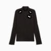 Polo manga larga y cierre RUN CLOUDSPUN para hombre, PUMA Black, small-PER