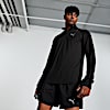 Polo manga larga y cierre RUN CLOUDSPUN para hombre, PUMA Black, small-PER