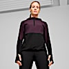 Polera con capucha SEASONS Hybrid para mujer, PUMA Black-Midnight Plum, small-PER