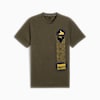 Polo de trail running SEASONS para hombre, Dark Olive, small-PER