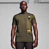 Polo de trail running SEASONS para hombre, Dark Olive, small-PER
