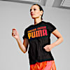 Polo estampado RUN FAV para mujer, PUMA Black, small-PER