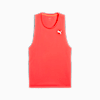 Polo de tiras de running VELOCITY para hombre, Glowing Red, small-PER