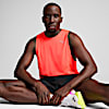 Polo de tiras de running VELOCITY para hombre, Glowing Red, small-PER