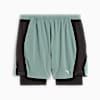Shorts de running “2 en 1” VELOCITY para hombre, Green Moon, small-PER