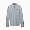 Polo con cierre Outdoor Inspired 1/4 para hombre, Light Gray Heather, small-PER