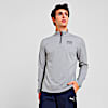 Polo con cierre Outdoor Inspired 1/4 para hombre, Light Gray Heather, small-PER