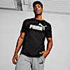 Polo con logotipo Essentials para hombre, Puma Black, small-PER
