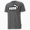 Polo jaspeado Essentials para hombre, Puma Black, small-PER