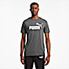 Polo jaspeado Essentials para hombre, Puma Black, small-PER