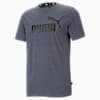 Polo jaspeado Essentials para hombre, Peacoat, small-PER