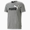 Polo Essentials+2 Colour Logo para hombre, Medium Gray Heather, small-PER