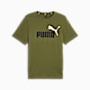 Polo Essentials+2 Colour Logo para hombre, Olive Green, small-PER