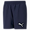 Shorts para juniors de tejido plano Active, Peacoat, small-PER