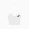 Crop top de canalé CLASSICS, PUMA White, small-PER