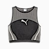 Crop top DARE TO para mujer, PUMA Black, small-PER