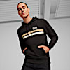 Polera con capucha PUMA TEAM para hombre, PUMA Black, small-PER