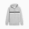 Polera con capucha PUMA TEAM para hombre, Light Gray Heather, small-PER