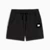 Shorts Downtown de cintura alta para mujer, PUMA Black, small-PER