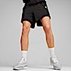 Shorts Downtown de cintura alta para mujer, PUMA Black, small-PER