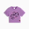 Polo estampado para niños PUMA x TROLLS, Ultraviolet, small-PER