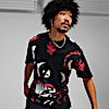 Polo PUMA X STAPLE con estampado completo, PUMA Black-Staple Pink, small-PER