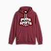 Polera con capucha PUMA Team para hombre, Dark Jasper, small-PER