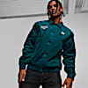 Casaca bomber con cuello piqué PUMA Team unisex, Malachite, small-PER