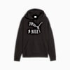 Polera con capucha CLASSICS Shiny Logo para mujer, PUMA Black, small-PER