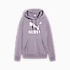 Polera con capucha CLASSICS Shiny Logo para mujer, Pale Plum, small-PER