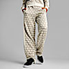 Pantalón recto T7 para mujer, Prairie Tan-AOP, small-PER