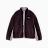 Casaca reversible con corderito polar para mujer, Midnight Plum, small-PER