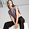 Polo crop top CLASSICS para mujer, Pale Plum, small-PER