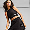 Crop top CLASSICS para mujer, PUMA Black, small-PER