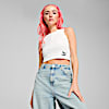 Crop top CLASSICS para mujer, PUMA White, small-PER