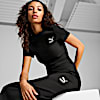 Polo CLASSICS Ribbed para mujer, PUMA Black, small-PER