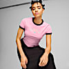 Polo crop top Downtown Graphic para mujer, Mauved Out, small-PER