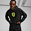 Polera con capucha Scuderia Ferrari Race Big Shield para hombre, PUMA Black, small-PER