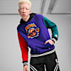 Polera de basketball con capucha Bandwagon para hombre, For All Time Red-Lapis Lazuli-Cold Green-PUMA Black, small-PER